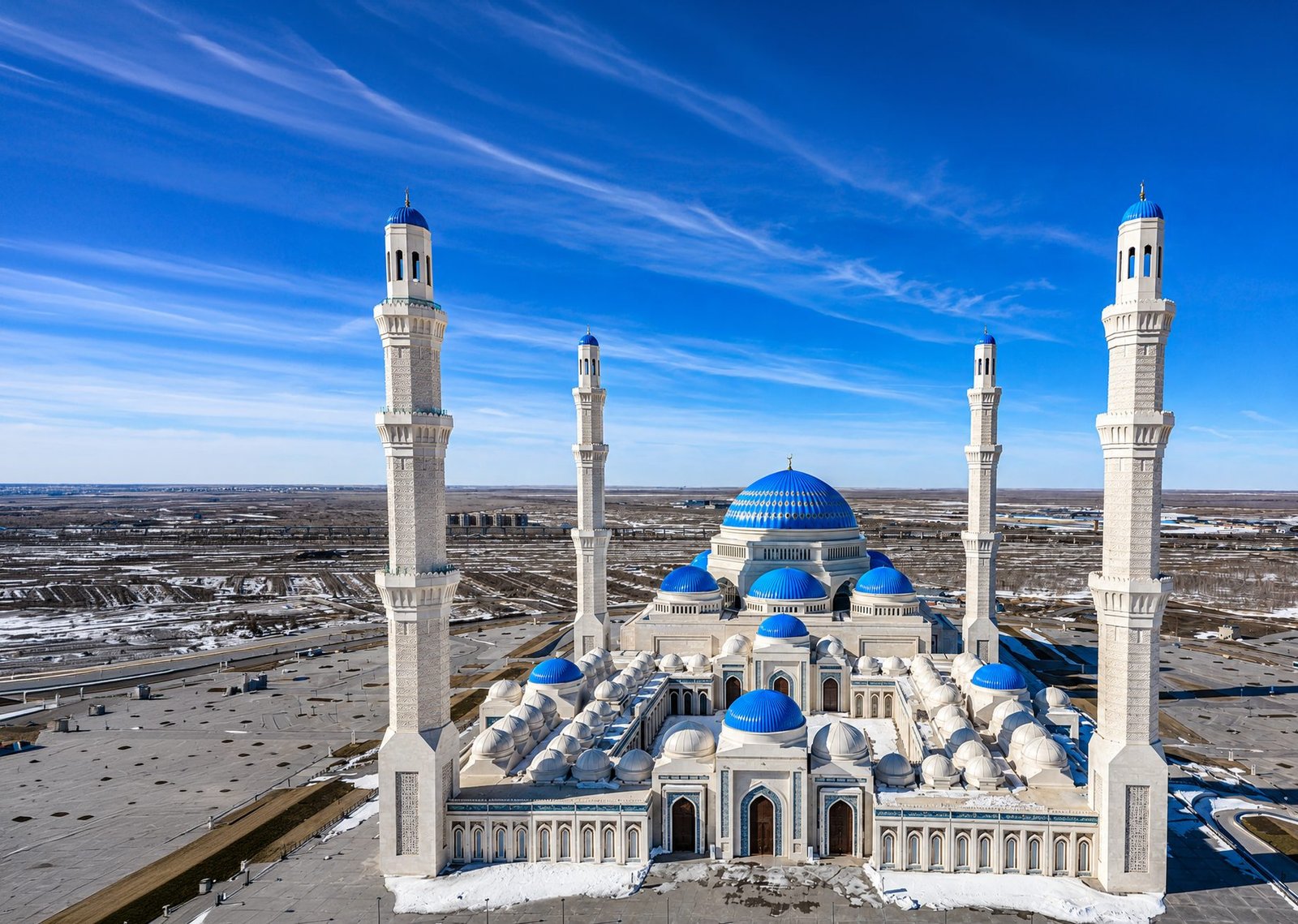 Hazret Sultan Mosque — A Monument of Faith & Kazakh Heritage in Astana