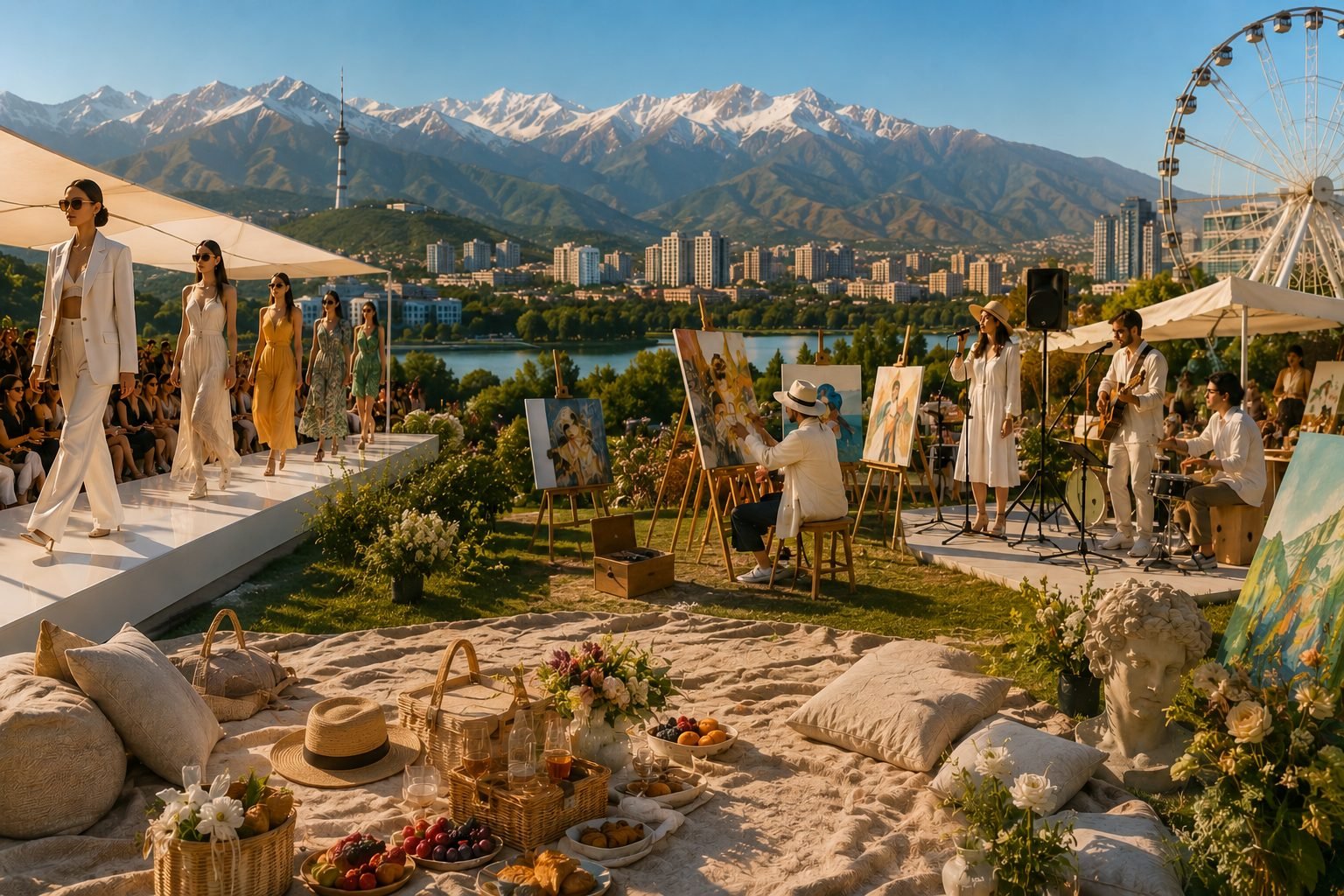 The Ultimate Summer Escape — Picnic Almaty Combines Fashion, Art & Entertainment