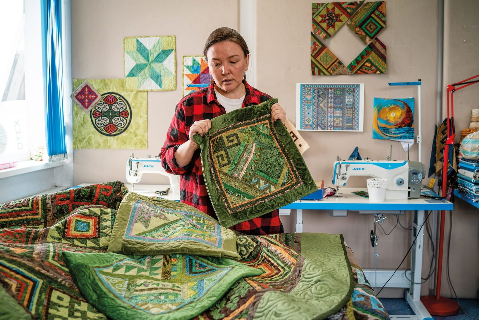 Crafting Identity: The Living Tradition of Kazakh Patchwork Quilts