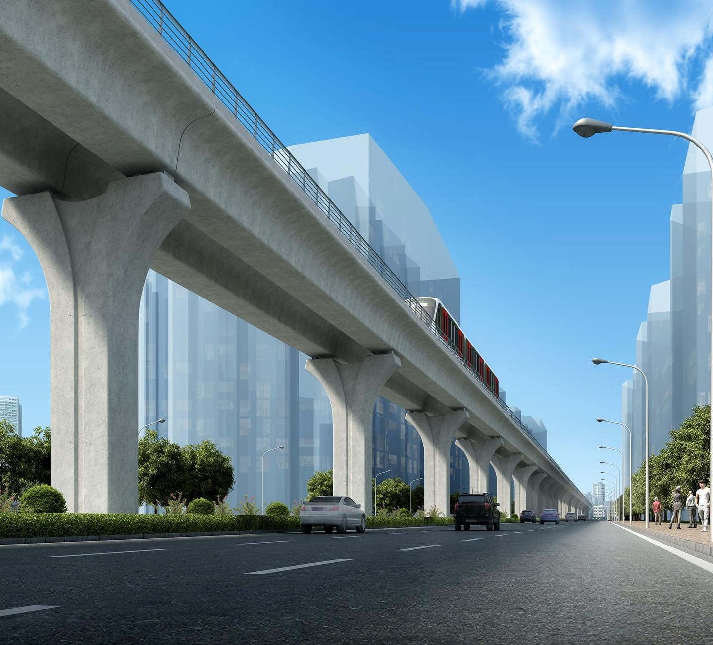 SOM Designs Landmark Mixed-Use Tower Complex for the New City of Alatau in Kazakhstan