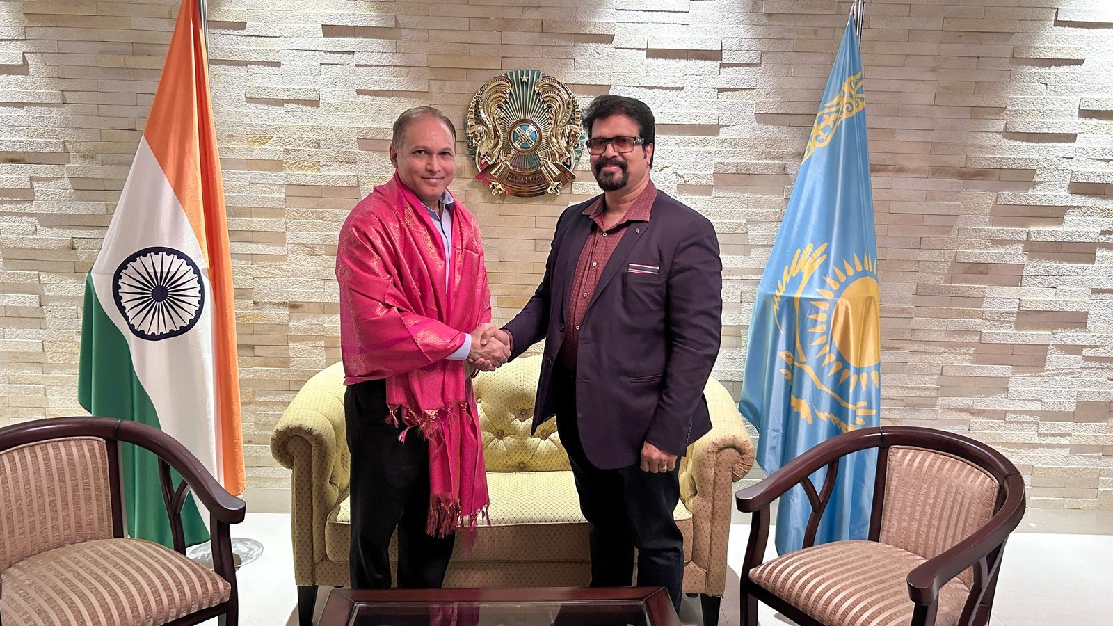 Dr. S. E. Alexander, Global Media Chief & MD, M/s. Worldwide Media Corporation Group, USA; Extends his Appreciations & Congratulates Dr. Nawab Mir Nazir Ali Khan, The Honorary Consul of the Republic of Kazakhstan in Hyderabad for Telangana and Andhra Pradesh, for the exemplary Achievements & Accomplishments in building the Bilateral Relationship between The Republic of Kazakhstan & The Indian Sub - Continent.