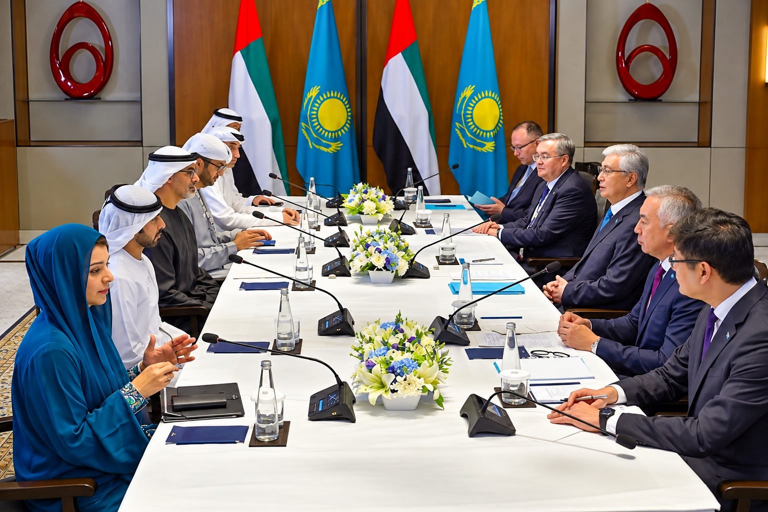 Tokayev & Abu Dhabi Crown Prince Advance Kazakhstan–UAE Investment Partnership