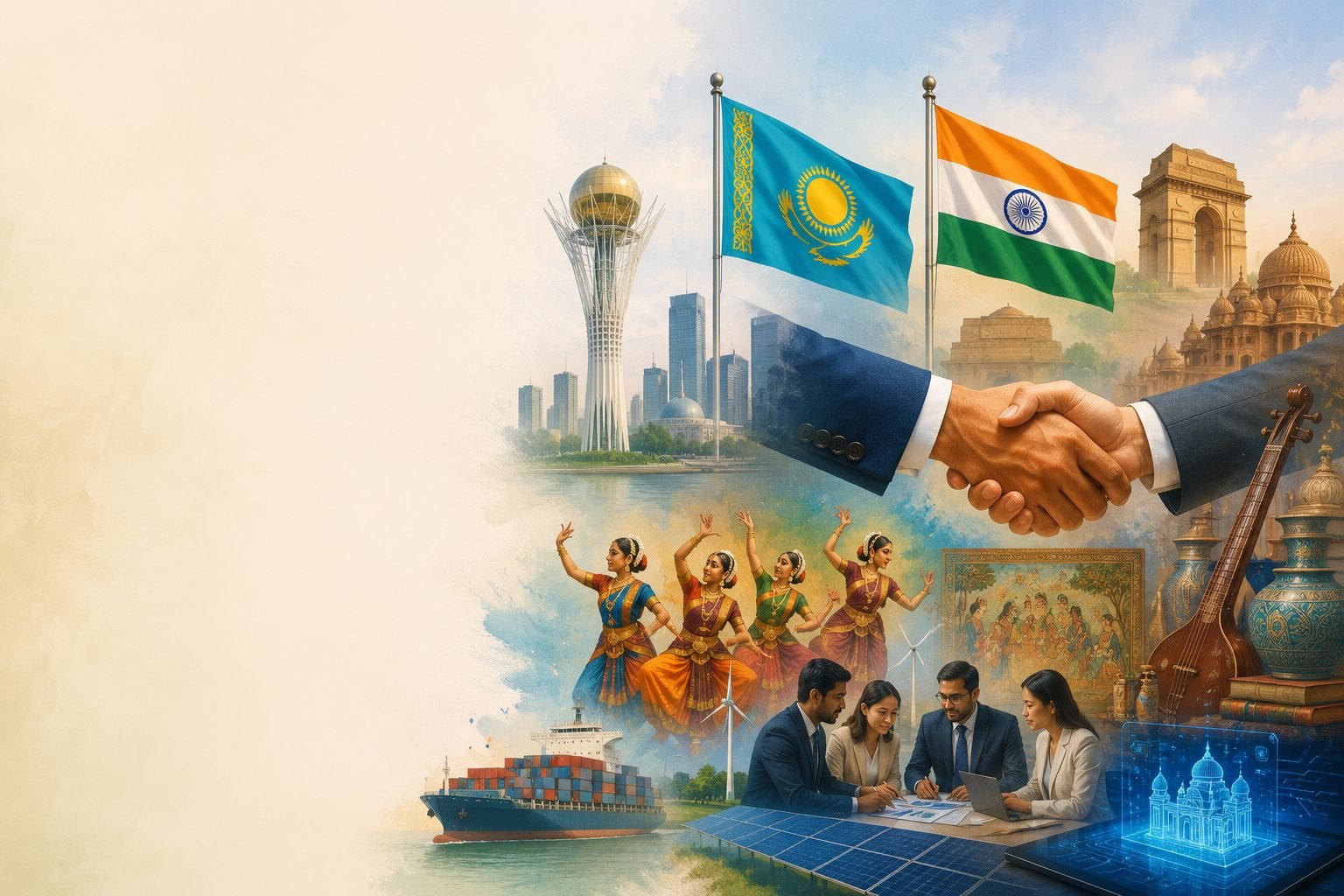 Kazakhstan & India — Relations Gain Momentum Through Culture & Economic Cooperation