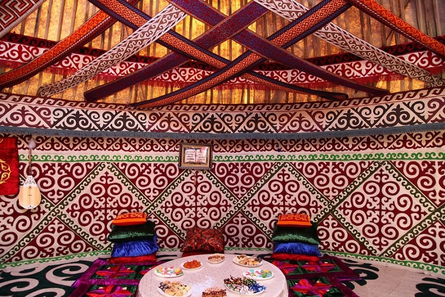 Threads of Heritage — The Enduring Legacy of Kazakhstan’s Syrmak Felt Carpets