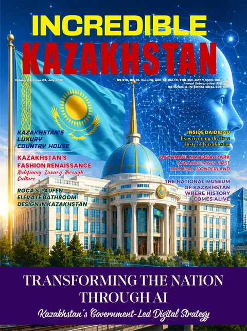 Incredible Kazakhstan Magazine — July 2026 cover