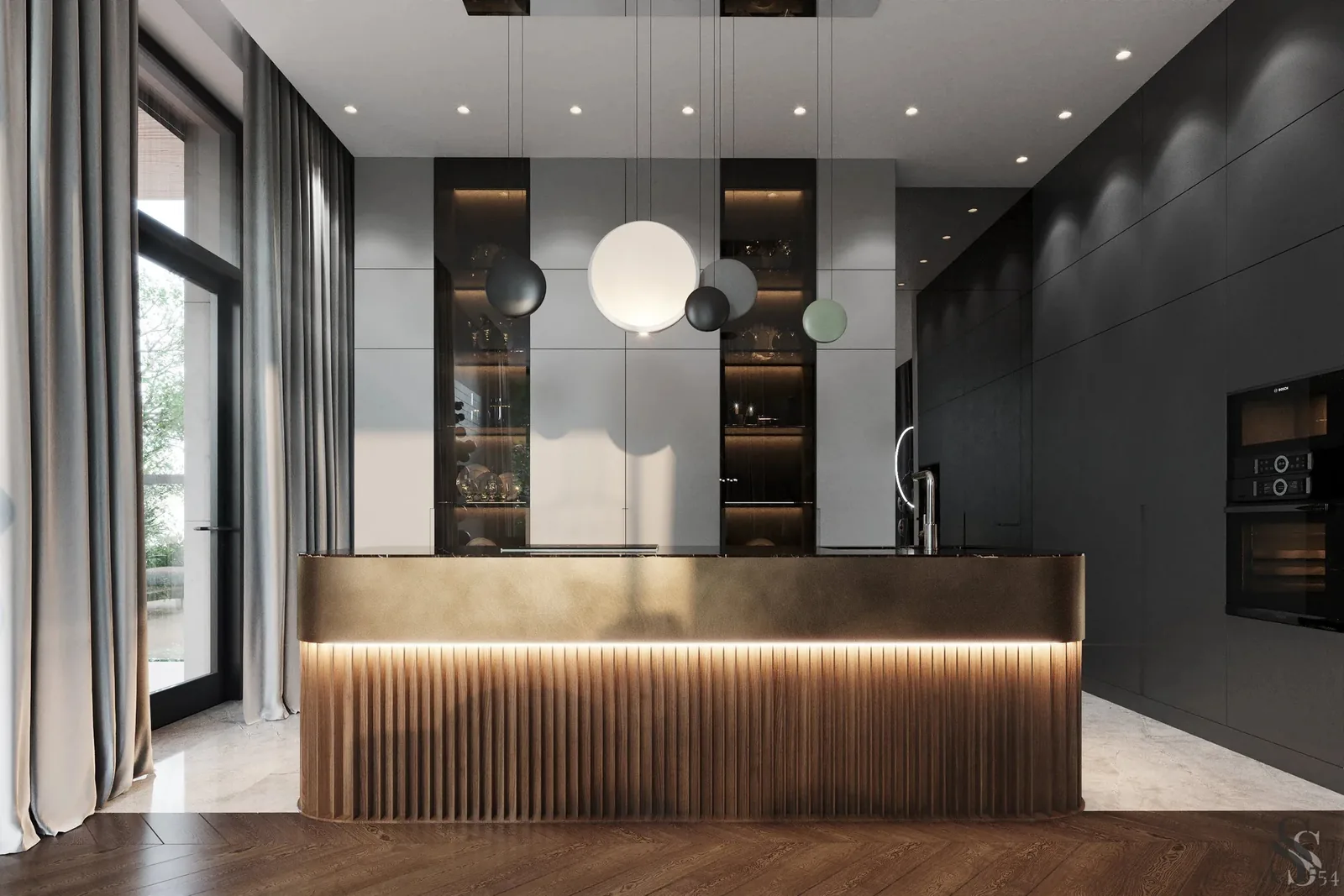 The Interior of a Luxury Country House
