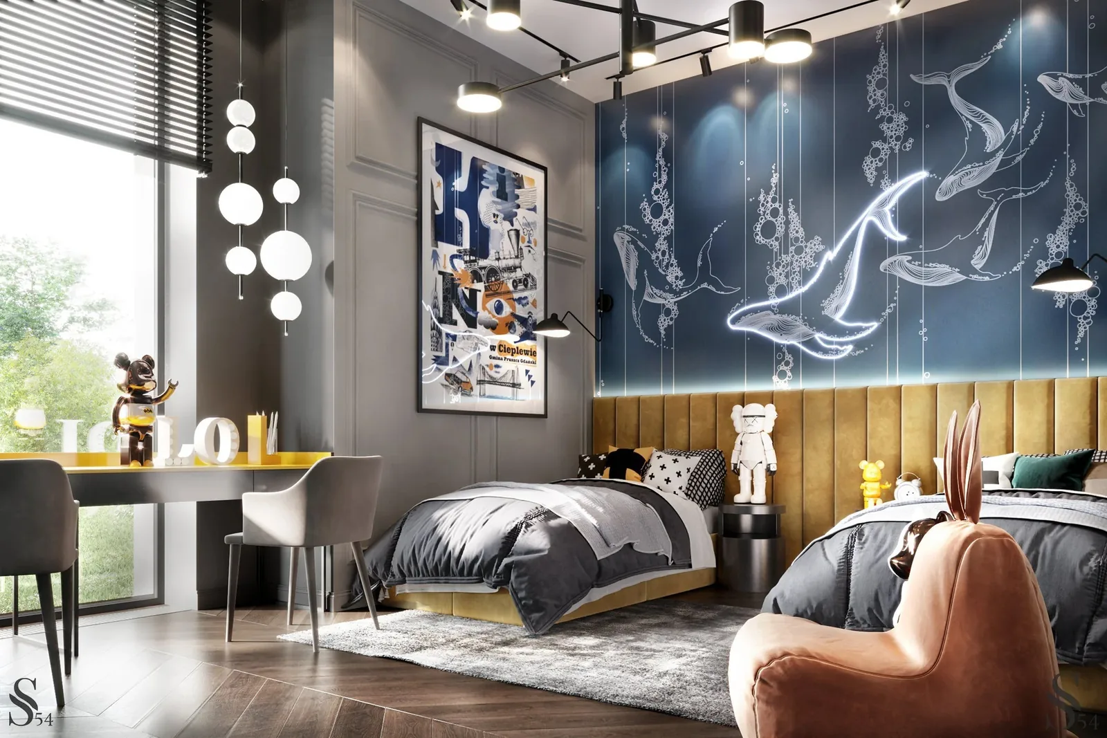 The Interior of a Luxury Country House